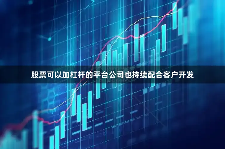 股票可以加杠杆的平台公司也持续配合客户开发